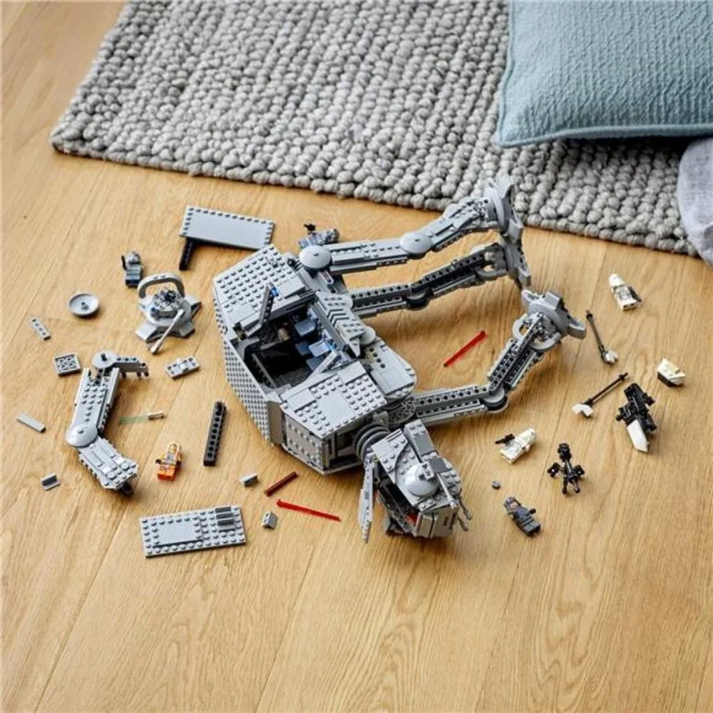 Star Wars at-at Walker Building Toy,40th Anniversary Collectible Figure Set